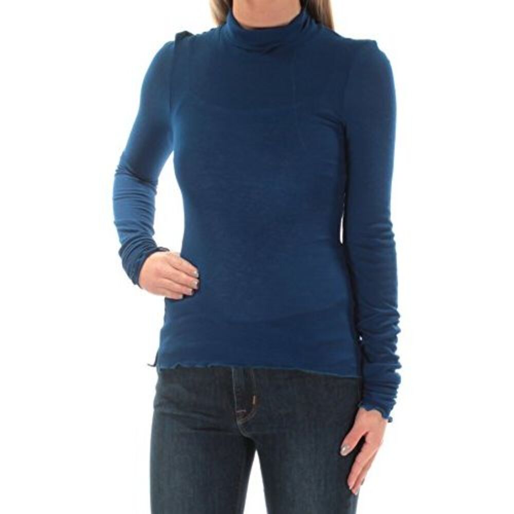 Free People Womens Burnout Modern Cuff Layering Pullover Top